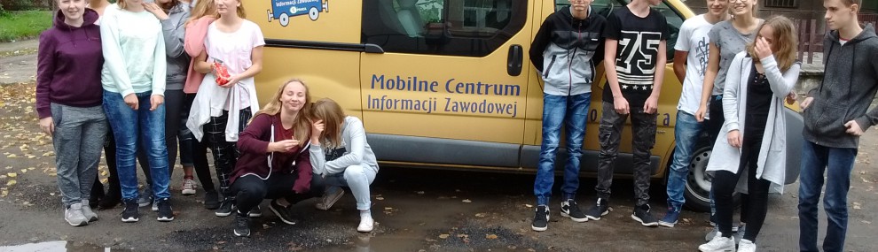 Mobilne Centrum Informacji Zawodowej  w Gimnazjum w Szczańcu
